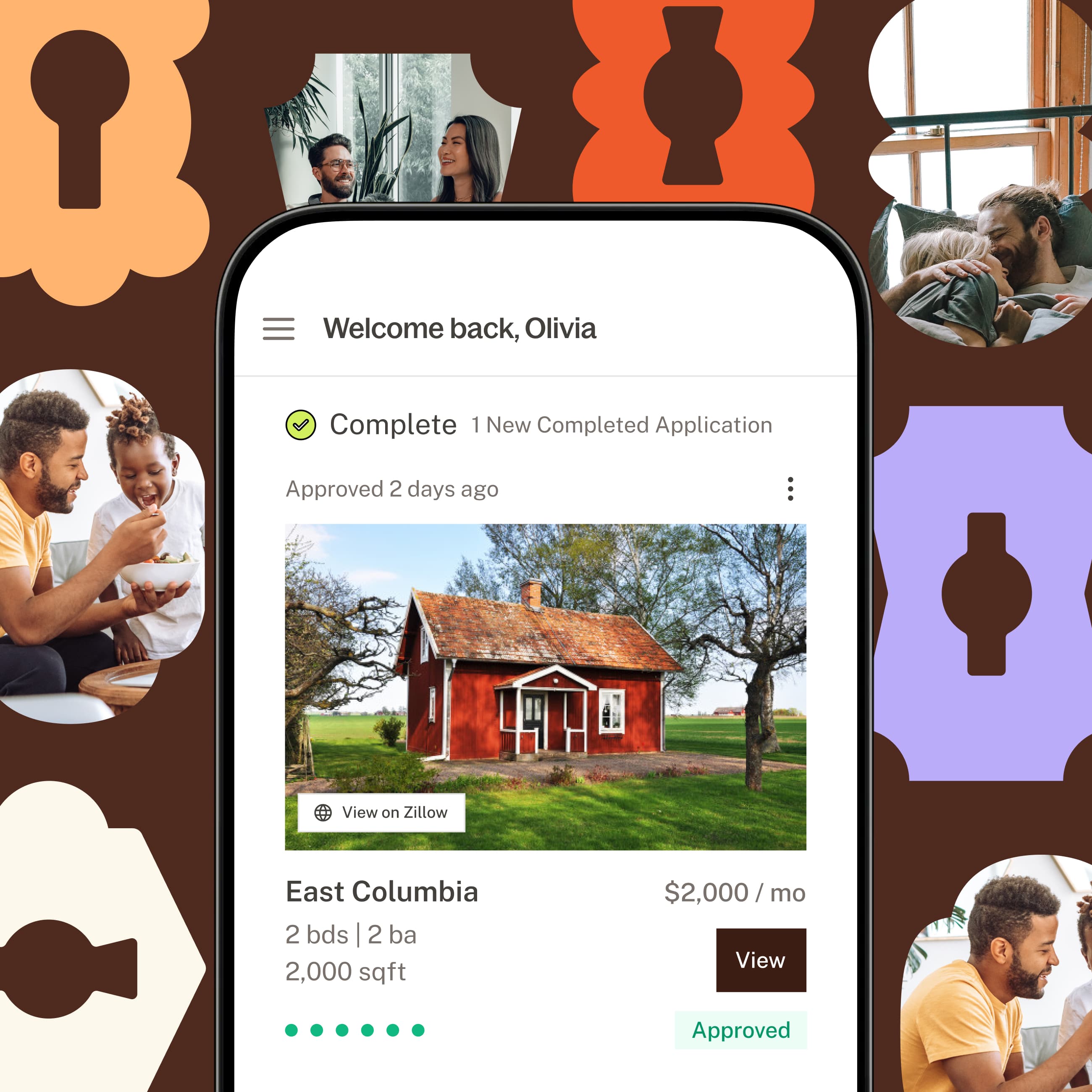 The fastest, most secure way to lock in your next long-term rental.